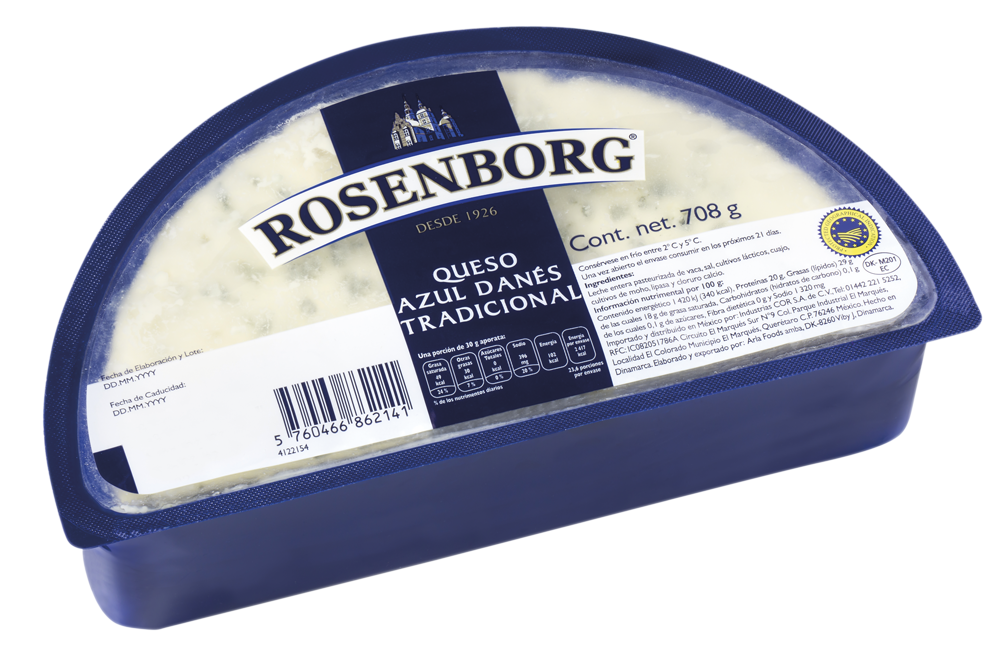Rosenborg® Queso Azul Tradicional Rosenborg 708g