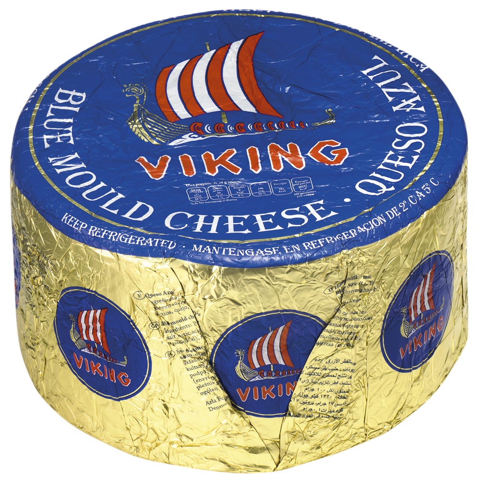 Viking® 50+ Viking Blue mould cheese rnd. 3kg