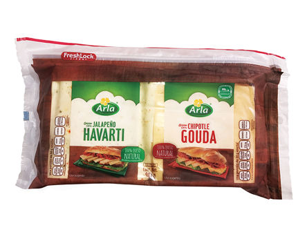 Arla Mix Pack Havarti Jalapeno / Gouda Chipotle