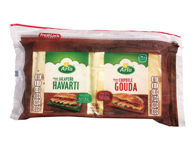 Arla Mix Pack Havarti Jalapeno / Gouda Chipotle