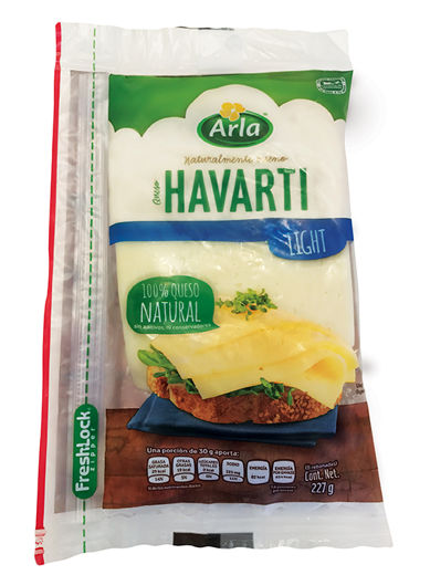 Arla Havarti Light Rebanado