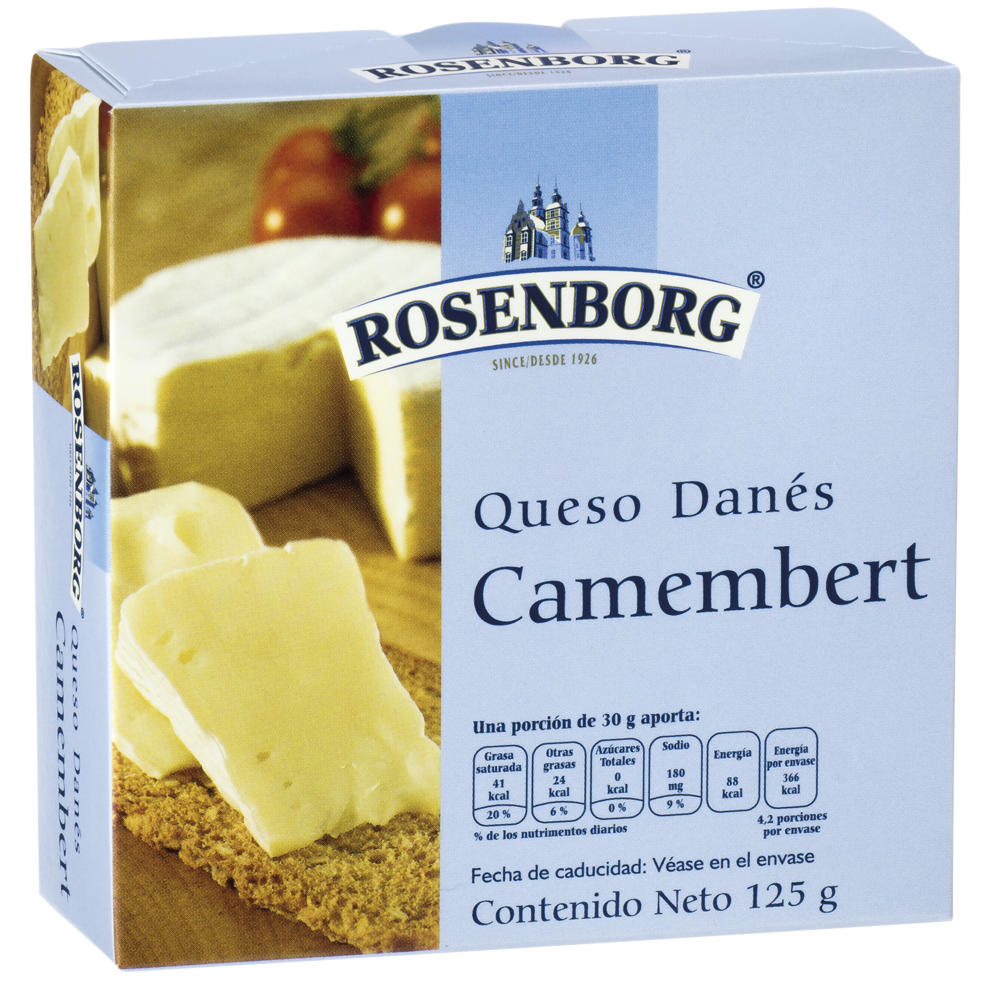 Rosenborg® Queso Camembert Rosenborg 125g