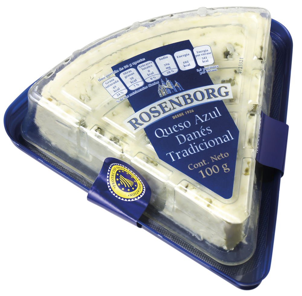 Rosenborg® Queso Azul Tradicional 100g Rosenborg 100g